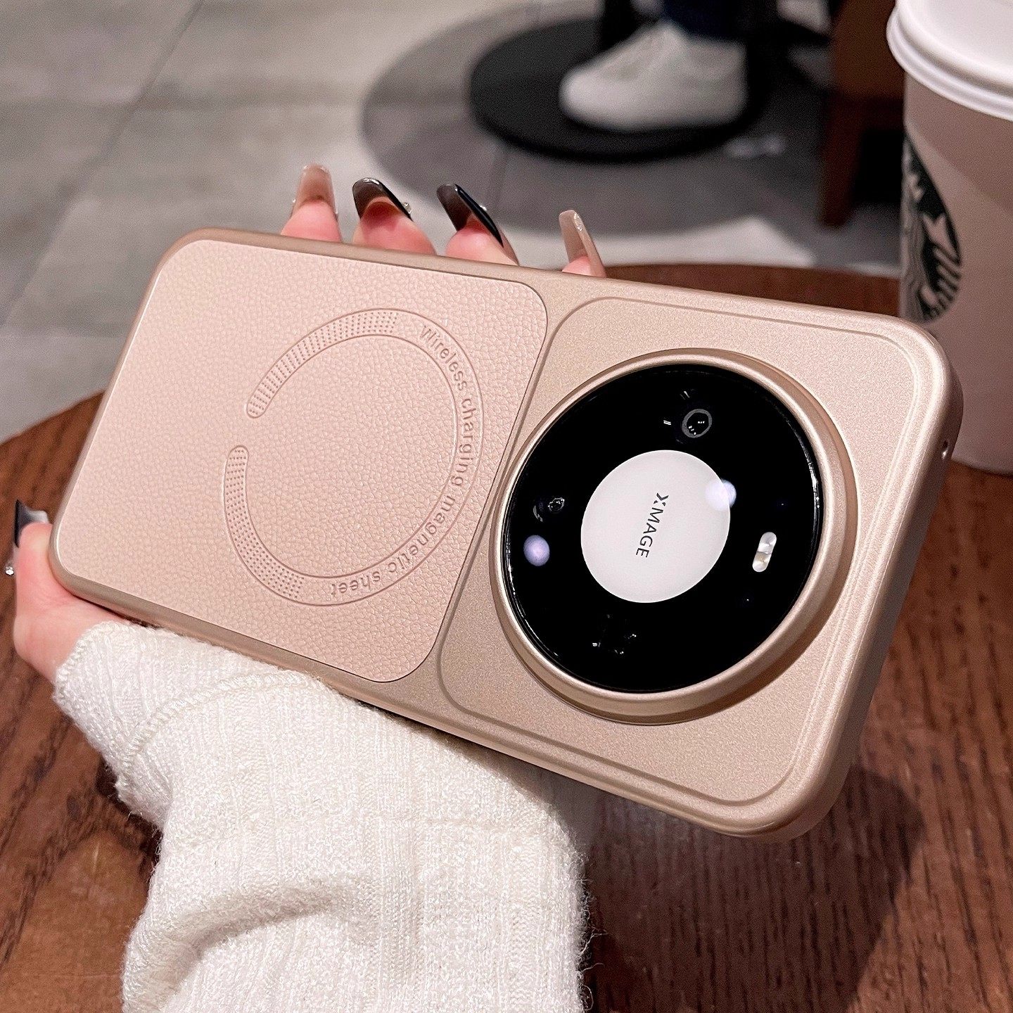 适用华为mate80手机壳80promax巨好看电镀皮质拼接荔枝纹磁吸壳,3C数码配件,手机镜头保护贴,淘宝优惠券,粉丝福利购,淘宝优惠卷