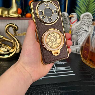 适用华为mate60pro支架手机壳