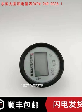 电动叉车永恒力托盘搬运车圆形电量表仪表小时计CYPM-24R-003A-1