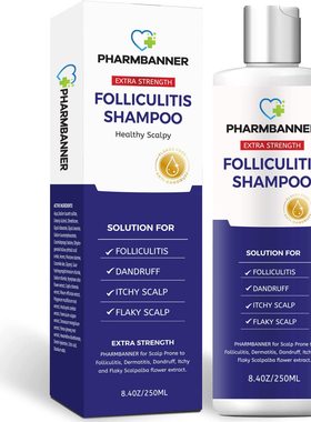 美国代购PHARMBANNER Folliculitis, Seborrheic Dermatitis Sham