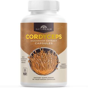 美国代购Naturealm Cordyceps Mushroom Capsules30Day Supply