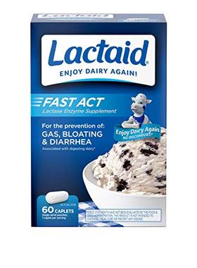 美国代购Lactaid Fast Act Lactose Intolerance Relief Caplets