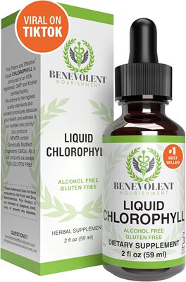 美国代购Chlorophyll Liquid Drops – Energy Boost Immune Syst