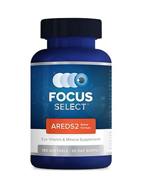 Focus Select AREDS2® Eye Vitamin-Mineral Supplement, 180 ct
