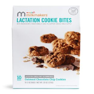 美国代购Munchkin Milkmakers Lactation Cookie Bites, Oatmeal