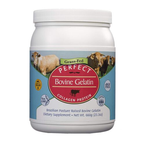 Perfect Bovine Gelatin 100% Grass Fed Pure Beef Gelatin Cook