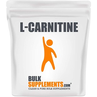 美国代购BulkSupplementscom LCarnitine Powder Weight