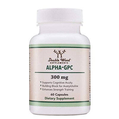 美国代购Alpha GPC Choline Supplement Beginner Nootropic