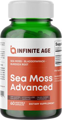 INFINITE AGE: 1250mg Sea Moss Advanced Superfood H