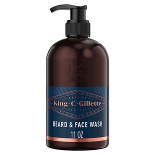 Mens Face Wash Beard Gillette King 美国代购