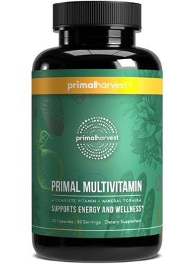美国代购Primal Harvest Multivitamin for Women and Men Vitami