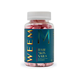 Skin and biotin WEEM Vita Vegan Hair Gummies 美国代购 Nails
