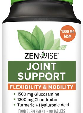 美国代购Glucosamine Sulfate Chondroitin MSM Curcumin - Extra