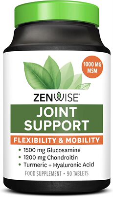 美国代购Glucosamine Sulfate Chondroitin MSM Curcumin - Extra