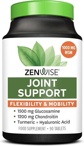 美国代购Glucosamine Sulfate Chondroitin MSM Curcumin - Extra