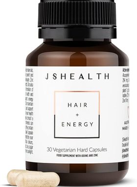 美国代购JSHealth Vitamins Hair and Energy Formula Hair