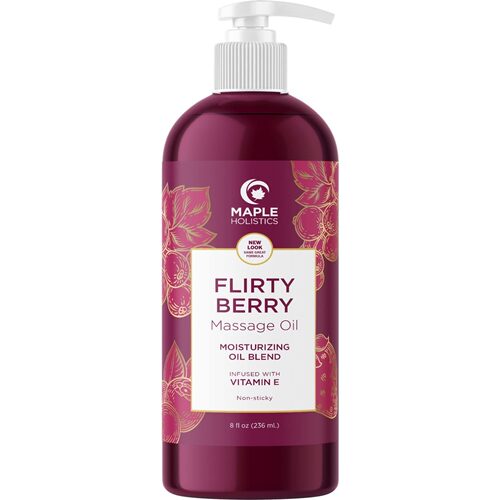美国代购Berry Scented Sensual Massage Oil Alluring
