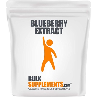 美国代购Bulksupplements Blueberry Extract Powder100Grams