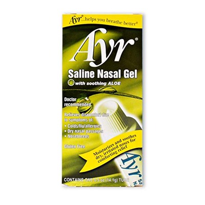 美国代购Ayr Saline Nasal Gel Soothing Aloe0.5Ounce