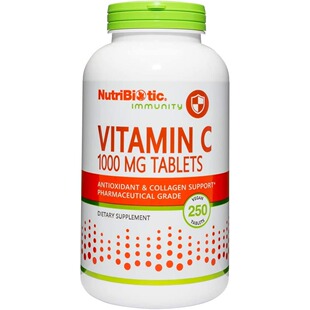 美国代购NutriBiotic VitaminC1000 Mg250Count Tablets