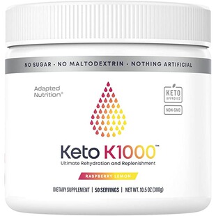 Keto K1000 Electrolyte Powder | Boost Energy & Beat