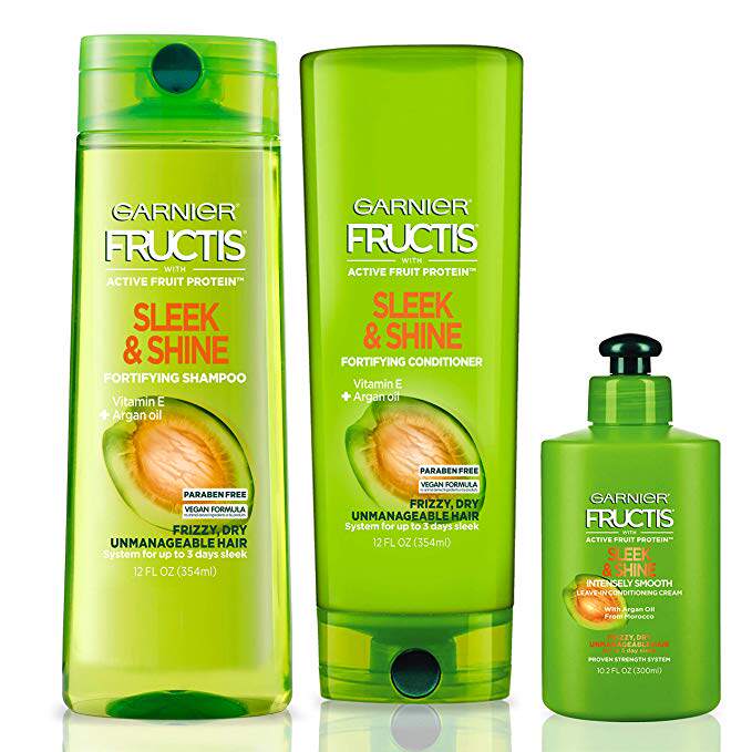 美国代购Garnier Fructis Sleek Shine Condition