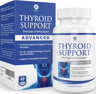 美国代购Thyroid Support Supplement with Iodine Metabolism