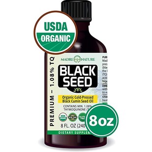 Premium Certified Black Cumin Oil 美国代购 Seed Organic