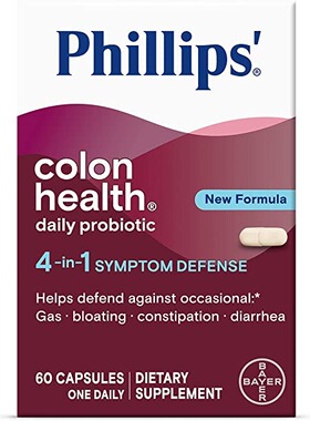 Phillips' Colon Health Daily Probiotic Supplement, 60 Co