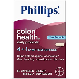 Phillips' Colon Health Daily Probiotic Supplement, 60 Co