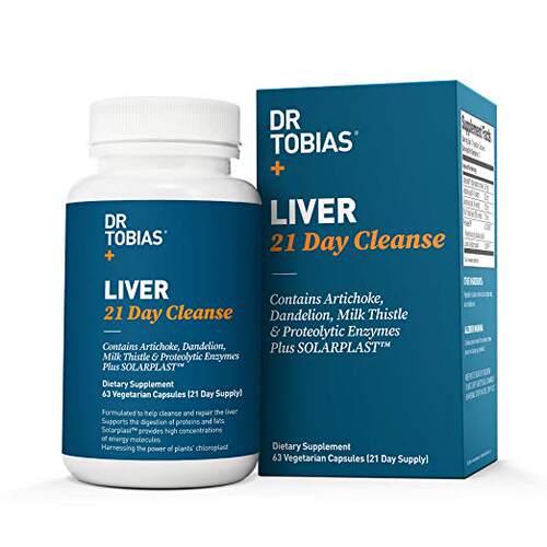 DrTobias Liver 21Day Cleanse Detox Pills Detoxifier R