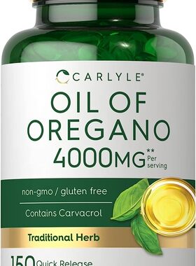 美国代购Carlyle Oregano Oil Extract | Max Potency | 150 Soft