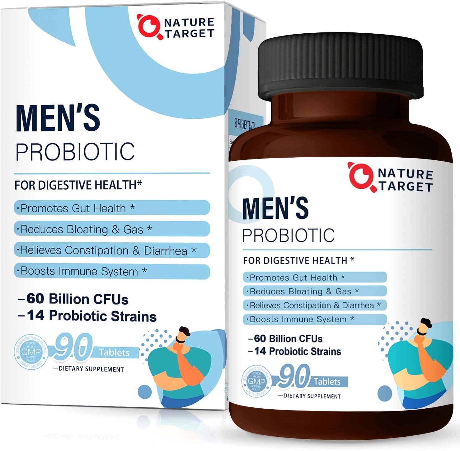 Probiotics Men with Men Care Supplement