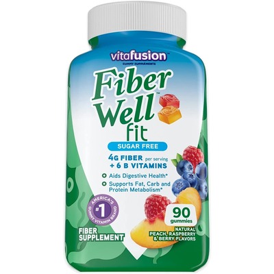 美国代购Vitafusion Fiber Well Fit Gummies Supplement