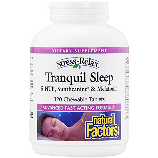 美国代购Natural Factors StressRelax Tranquil Sleep