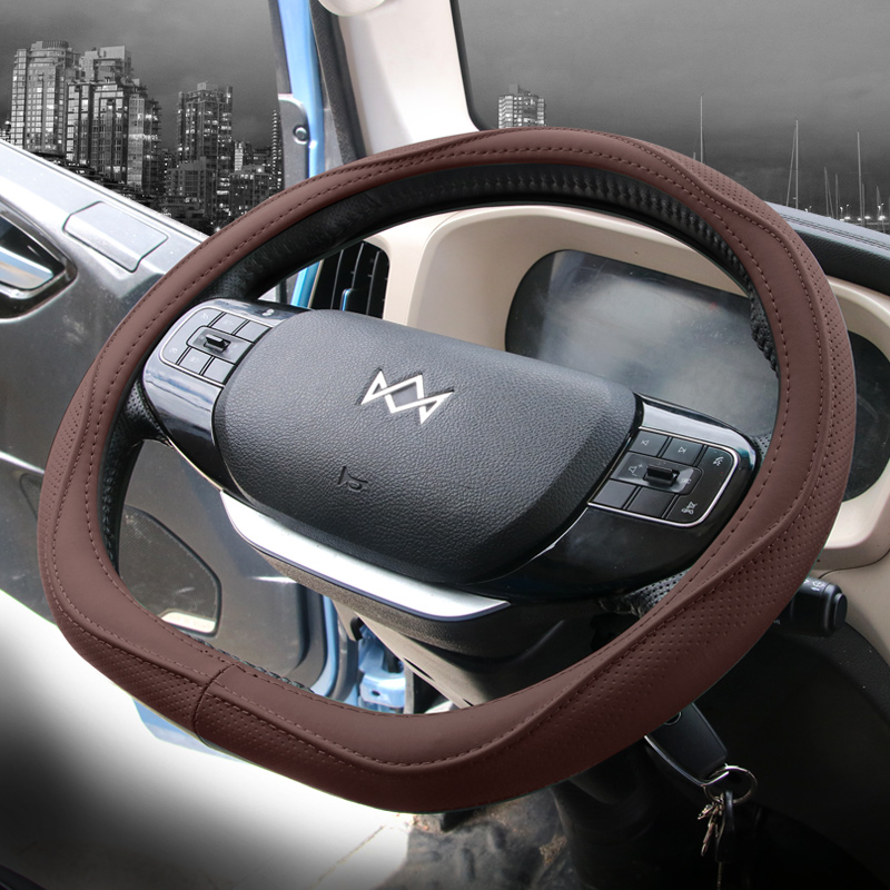 2025新潍柴蓝擎牛皮方向盘套