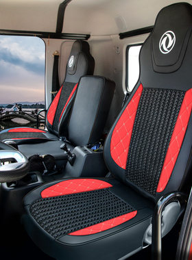 适用于东风天锦KRVR拓行D3V天龙VL畅行D3L华神T5货车四季冰丝坐垫