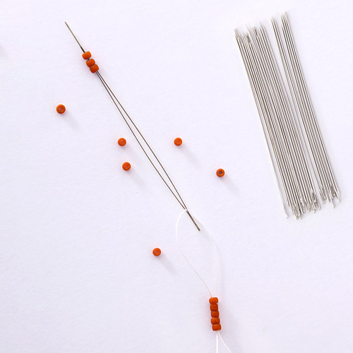 diy串珠工具大眼针大肚中间可过