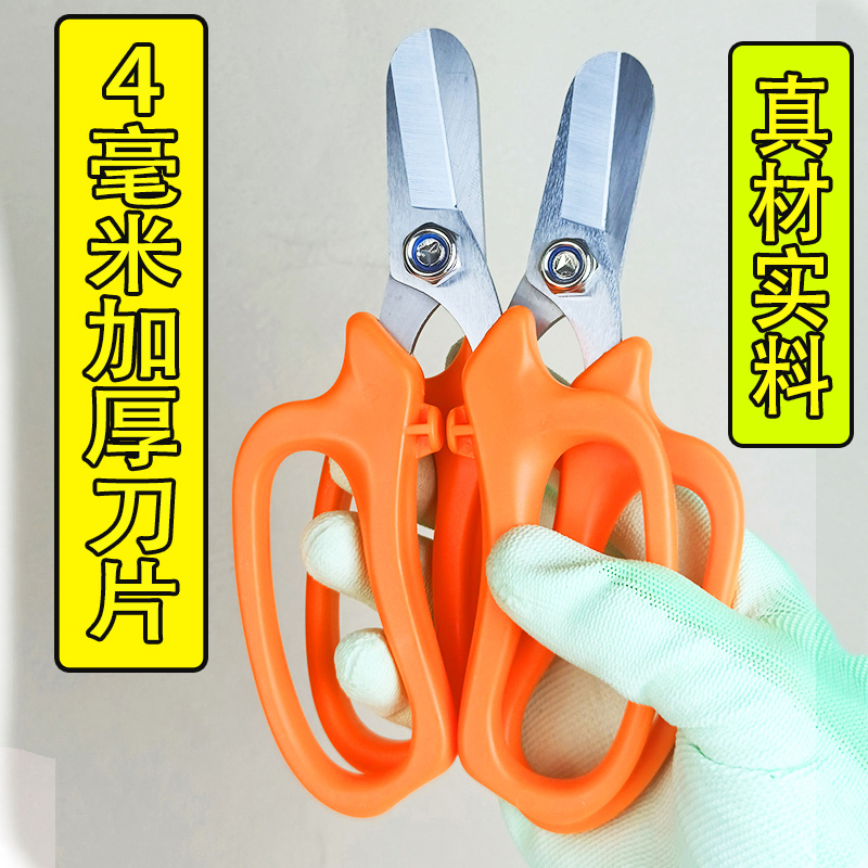 加厚4mm镀铬花艺剪工具套装