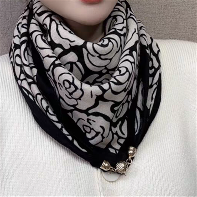 2025网红爆款磁扣围巾女秋冬保暖高级感百搭时尚装饰外搭围脖方巾,服饰配件/皮带/帽子/围巾,围巾/丝巾/披肩,淘宝优惠券,粉丝福利购,淘宝优惠卷