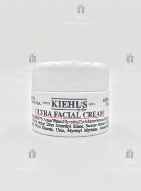 Kiehls科颜氏高保湿面霜7ml小样特效补水滋润老款经典款/契尔氏