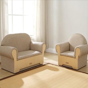 贝思德室内儿童沙发幼儿园早教中心亲子游戏屋配套家具扶手沙发