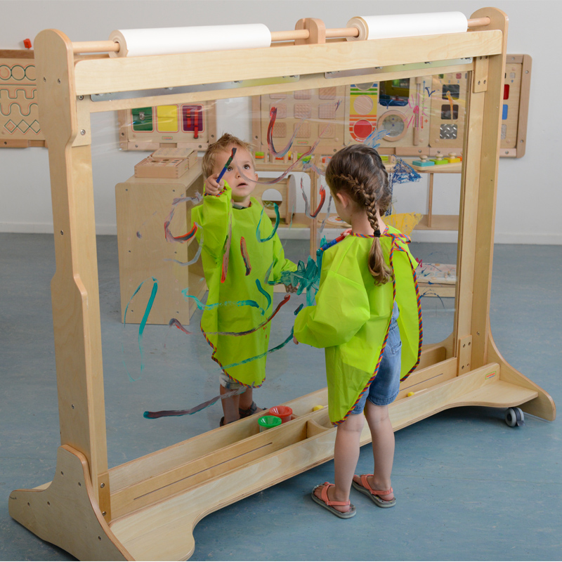 贝思德透明涂鸦板幼儿园美术室