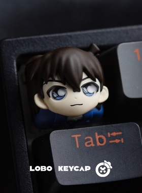 工藤新一~灰原哀江户川柯南毛利兰个性树脂机械键盘单颗键帽ESC