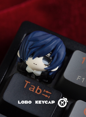 女神异闻录雨宫莲结城理动漫键帽个性树脂机械键盘单个二次元ESC