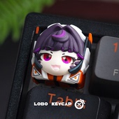 守望先锋键帽朱诺个性 树脂机械键盘单颗二次元 键帽ESC