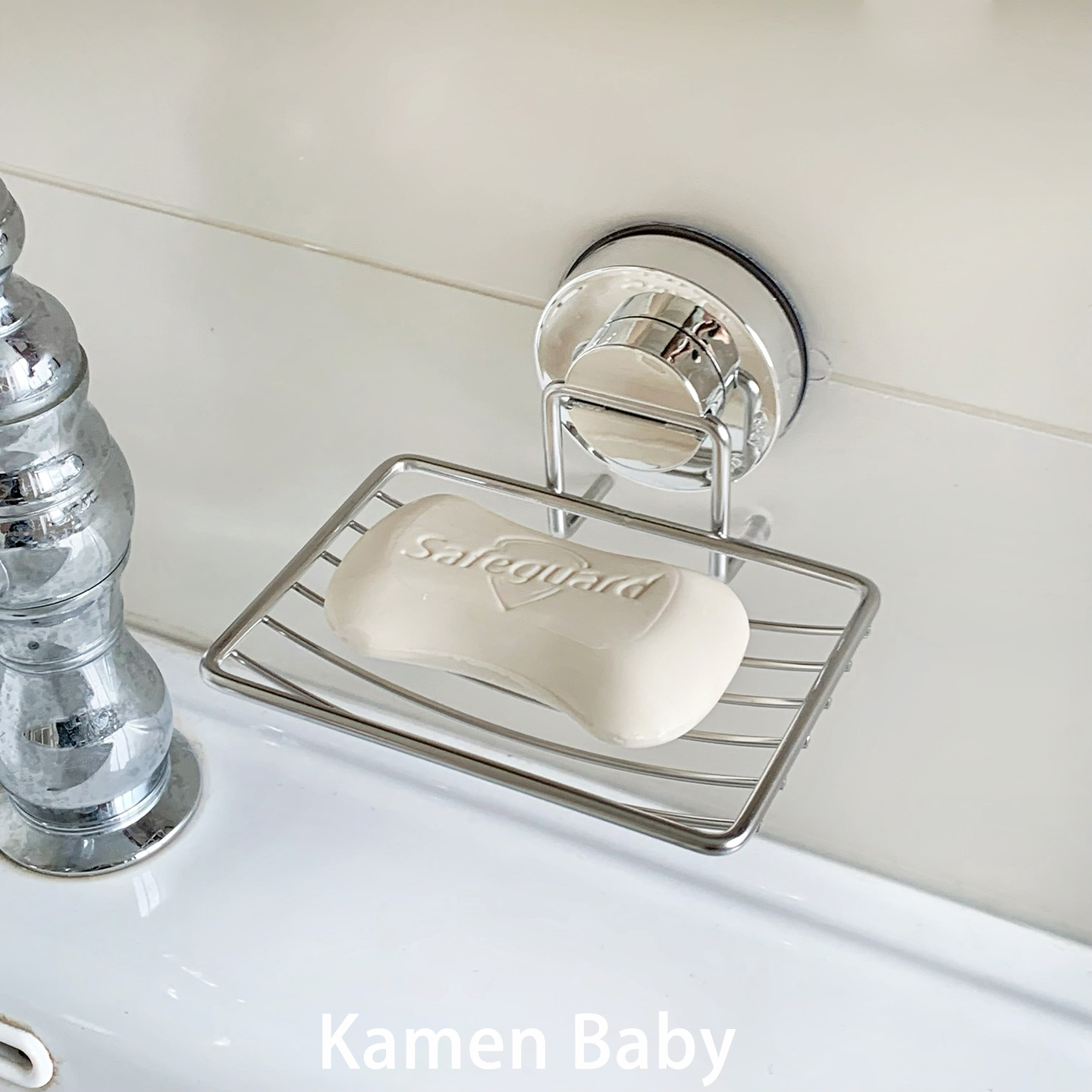 肥皂盒壁挂式免打孔沥水香皂置物