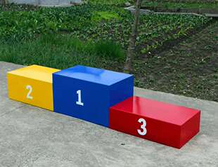 立朋定制学校运动会比赛专用多种颜色领奖台发将台颁奖台