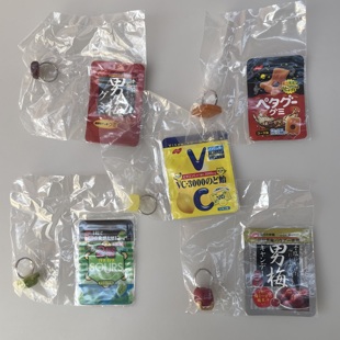 饼干 正版 轻盐味 万代扭蛋SOCIO仿真薯片 迷你食玩挂件挂饰 散货