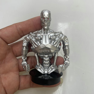正版散货 终结者骨架T-800 创世纪 公仔半身像手办摆件模型玩具